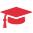 graduation hat icon